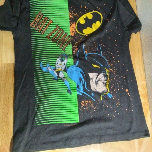 Vintage Batman Bat Zone DC Comics T-Shirt - Picture 2 of 8